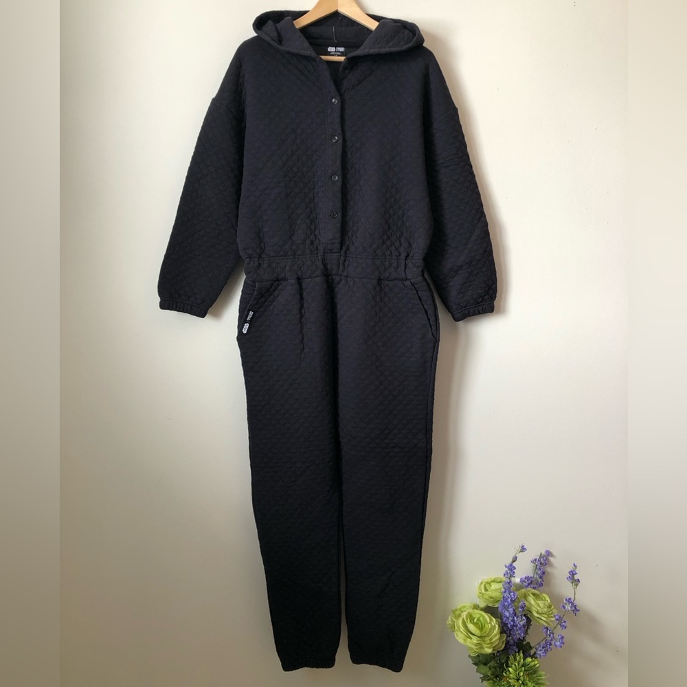 Smash+Tess x Star Wars ‘Jedi Jumpsuit’ -size LARGE -Kenobi Black quilted romper